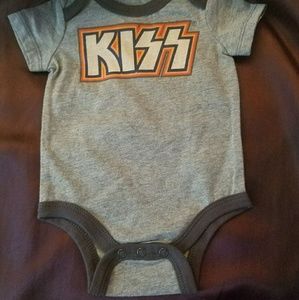 *NWOT* KISS Band 0-3 Months Infant Onesie